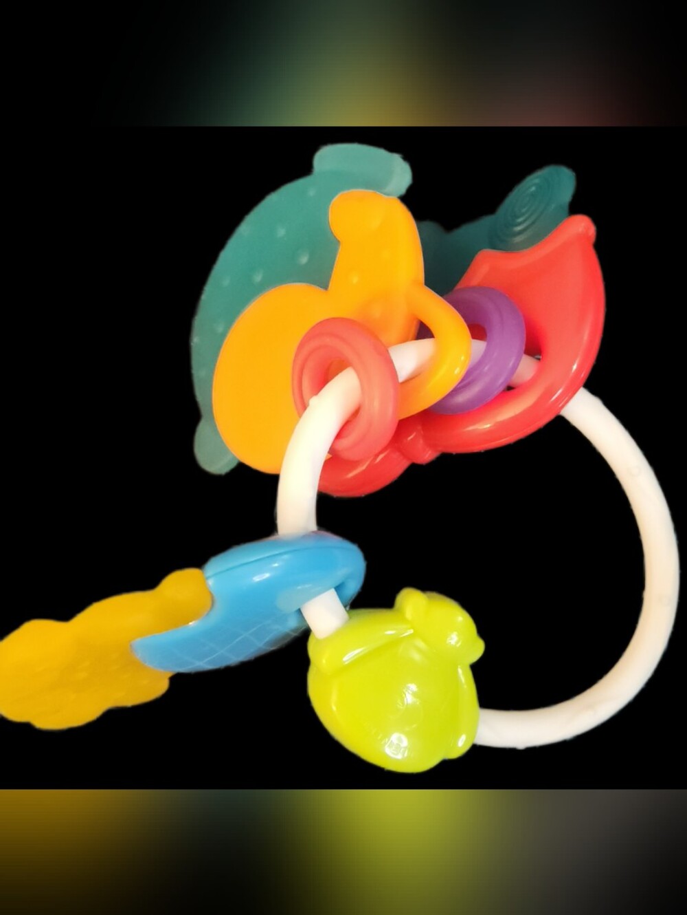 #IT1 Infantino Teething & Rattle Toy Set - Colorful - Picture 3 of 6